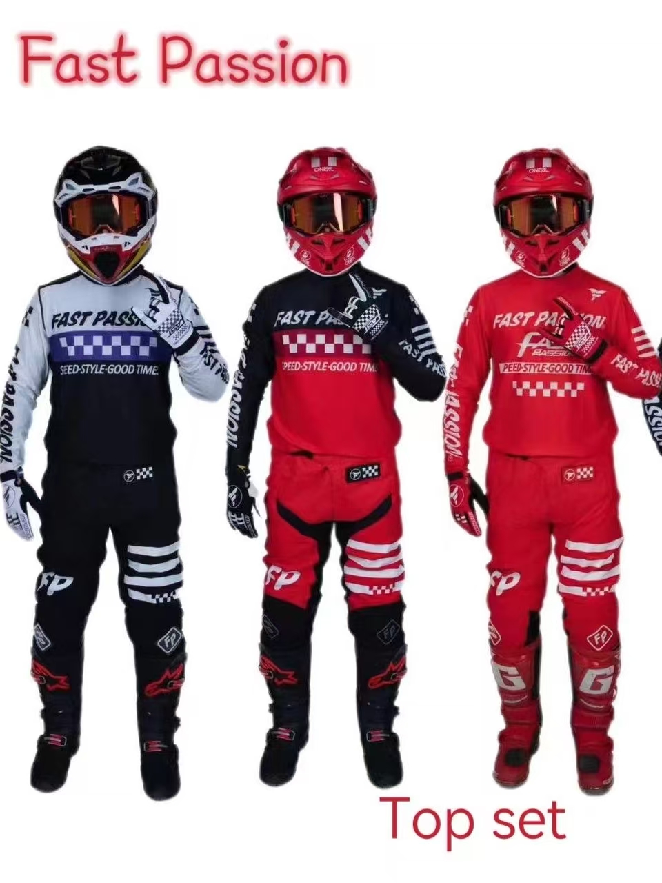 Motorcycle Gear For Woman - 2025 fastpassion para fox Motocross Gear