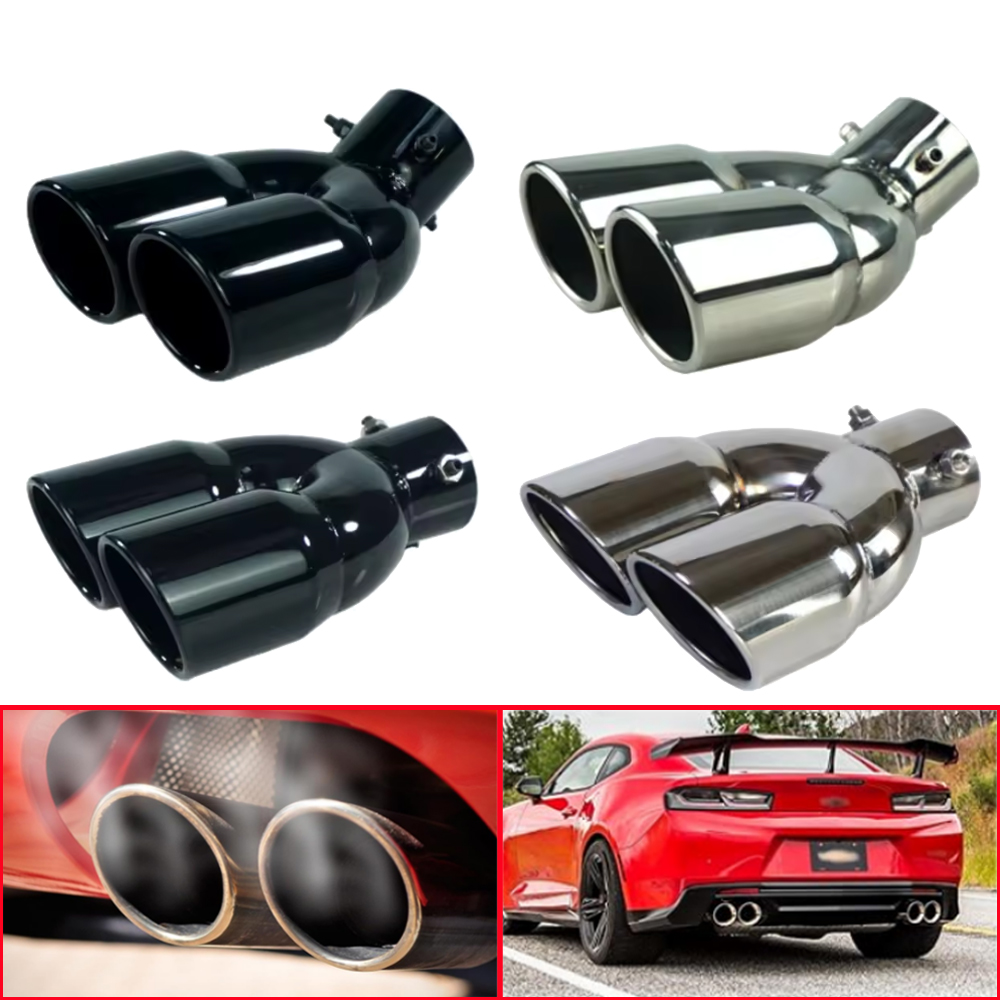 Exhaust Wrap Titanium - Silenciador de tubo de escape trasero