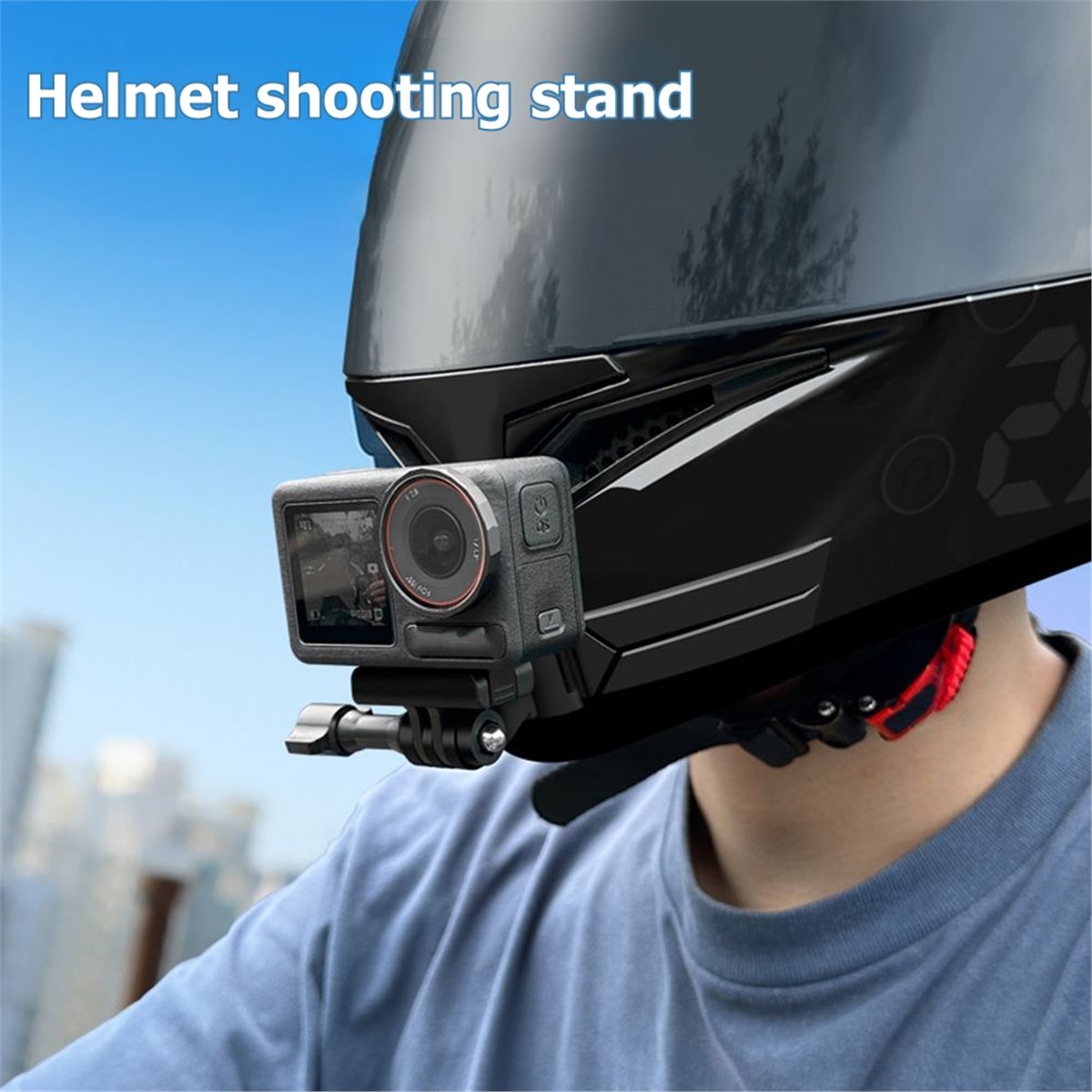Motorcycle Gear Holder - actualización. Soporte de barbilla para casco