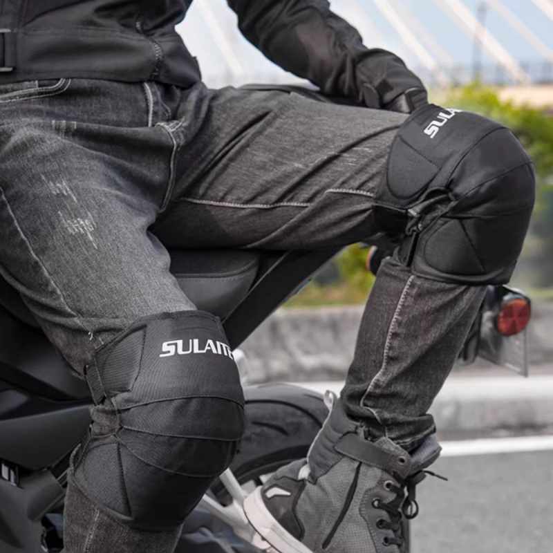 Motorcycle Gear Slipping - Rodilleras transpirables Unisex para motocicleta y
