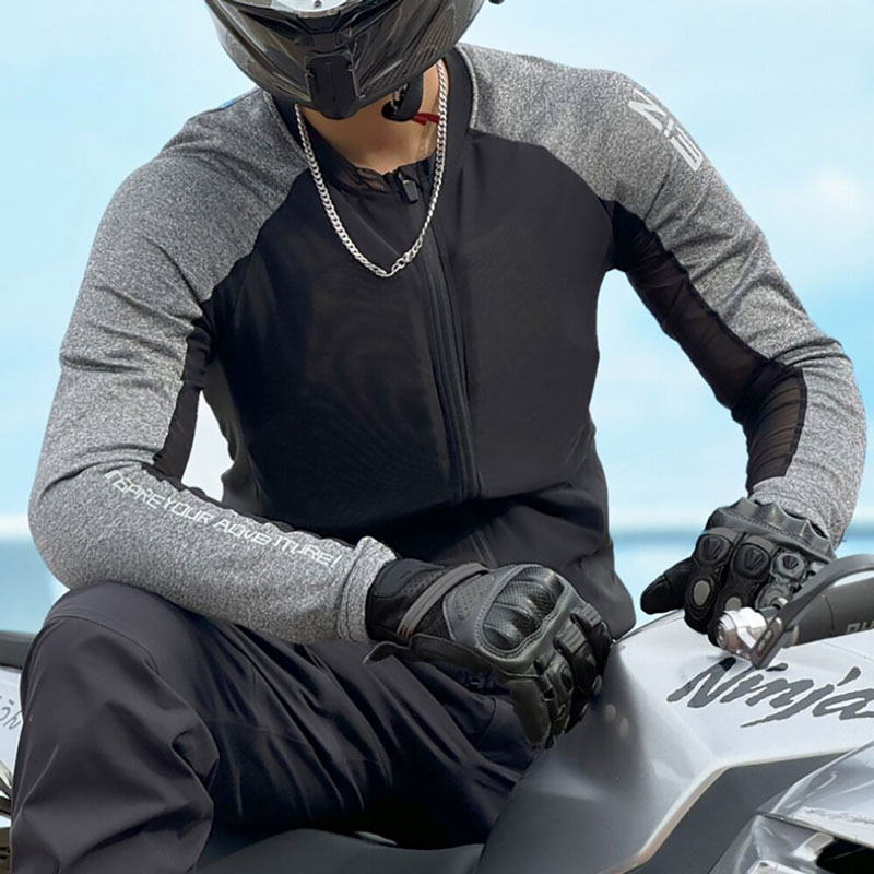 Motorcycle Gear For Summer - Chaqueta de Motocicleta para Hombre, Transpirable,