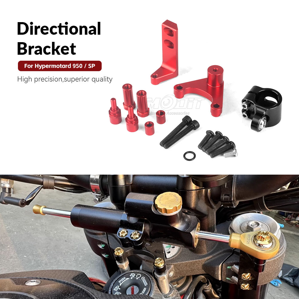 Motorcycle Gear Airbag - Estabilizador de dirección para motocicleta, Kit