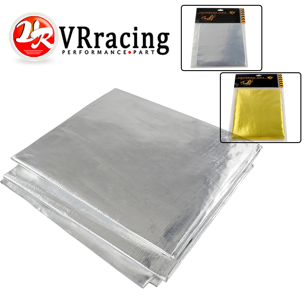 Exhaust Wrap Titanium - Hoja reflectante térmica autoadhesiva VR Gold: