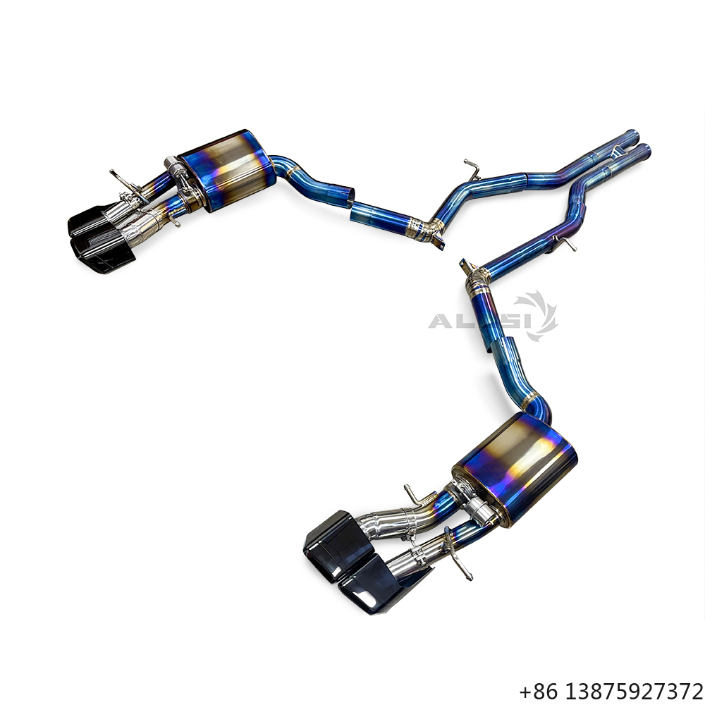 Exhaust Wrap Titanium - Tubo de Escape Catback con Válvula