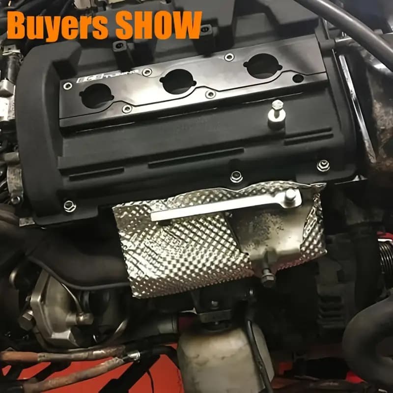 Protector térmico de aluminio  - Exhaust Wrap Titanium reseña y precio
