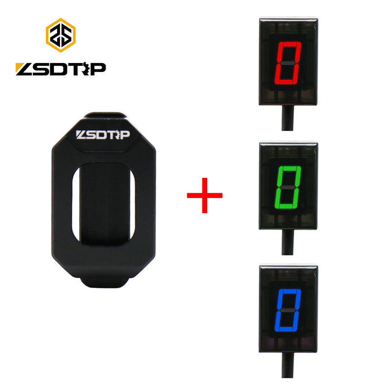 ZSDTRP Indicador de marcha dig - Motorcycle Gear Holder reseña y precio