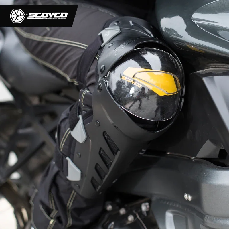 SCOYCO-rodilleras para motocic - Motorcycle Gear Slipping reseña y precio