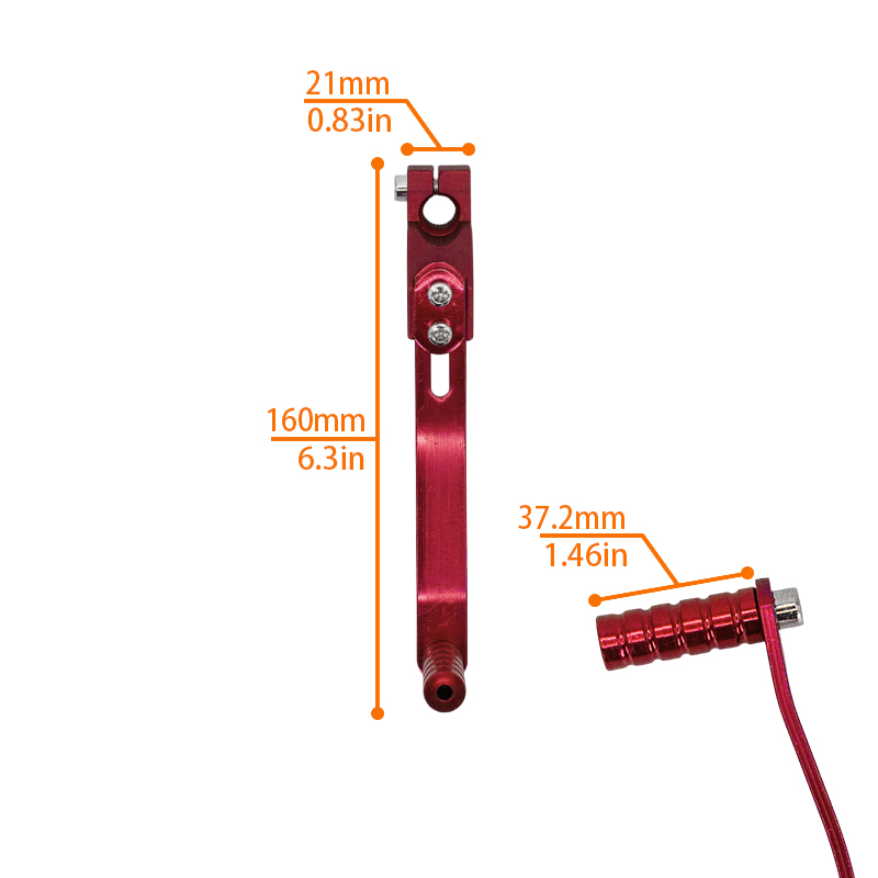 Palanca de cambios CNC para mo - Motorcycle Gear Pedal reseña y precio