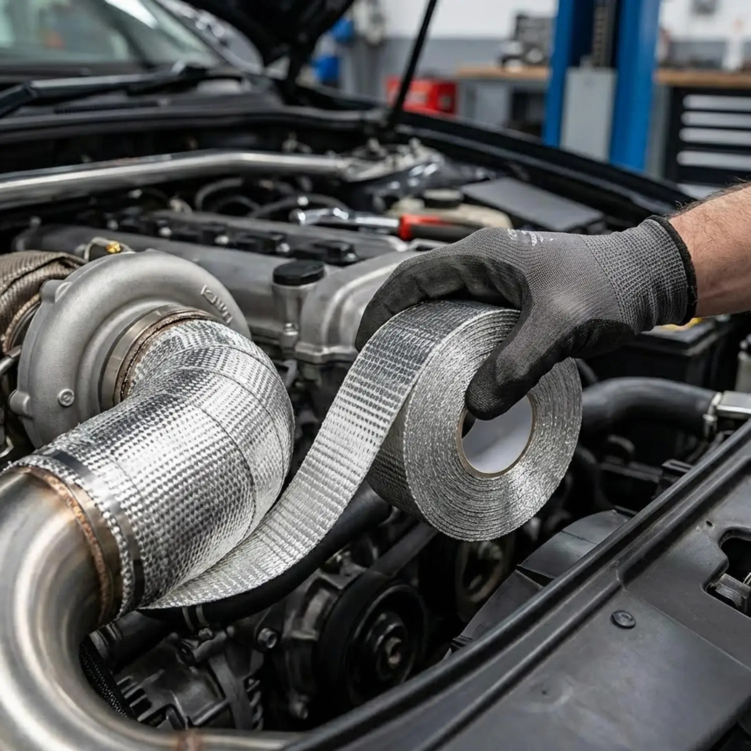 Cinta Térmica para Silenciador - Exhaust Wrap Titanium reseña y precio