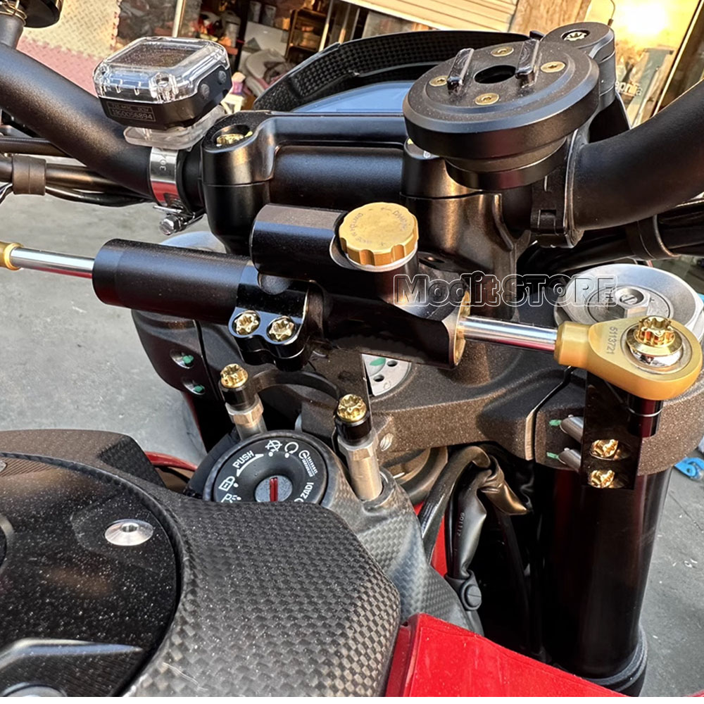 Estabilizador de dirección par - Motorcycle Gear Airbag reseña y precio