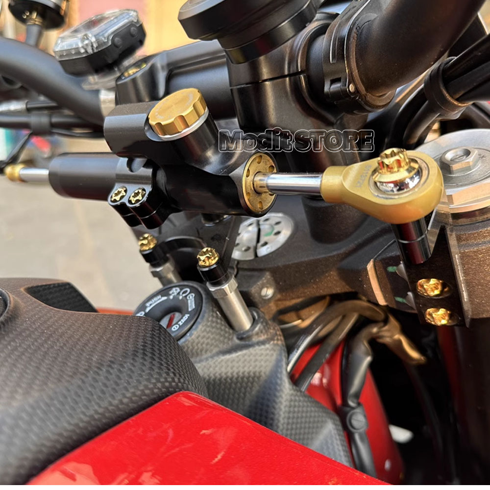 Estabilizador de dirección par - Motorcycle Gear Airbag reseña y precio