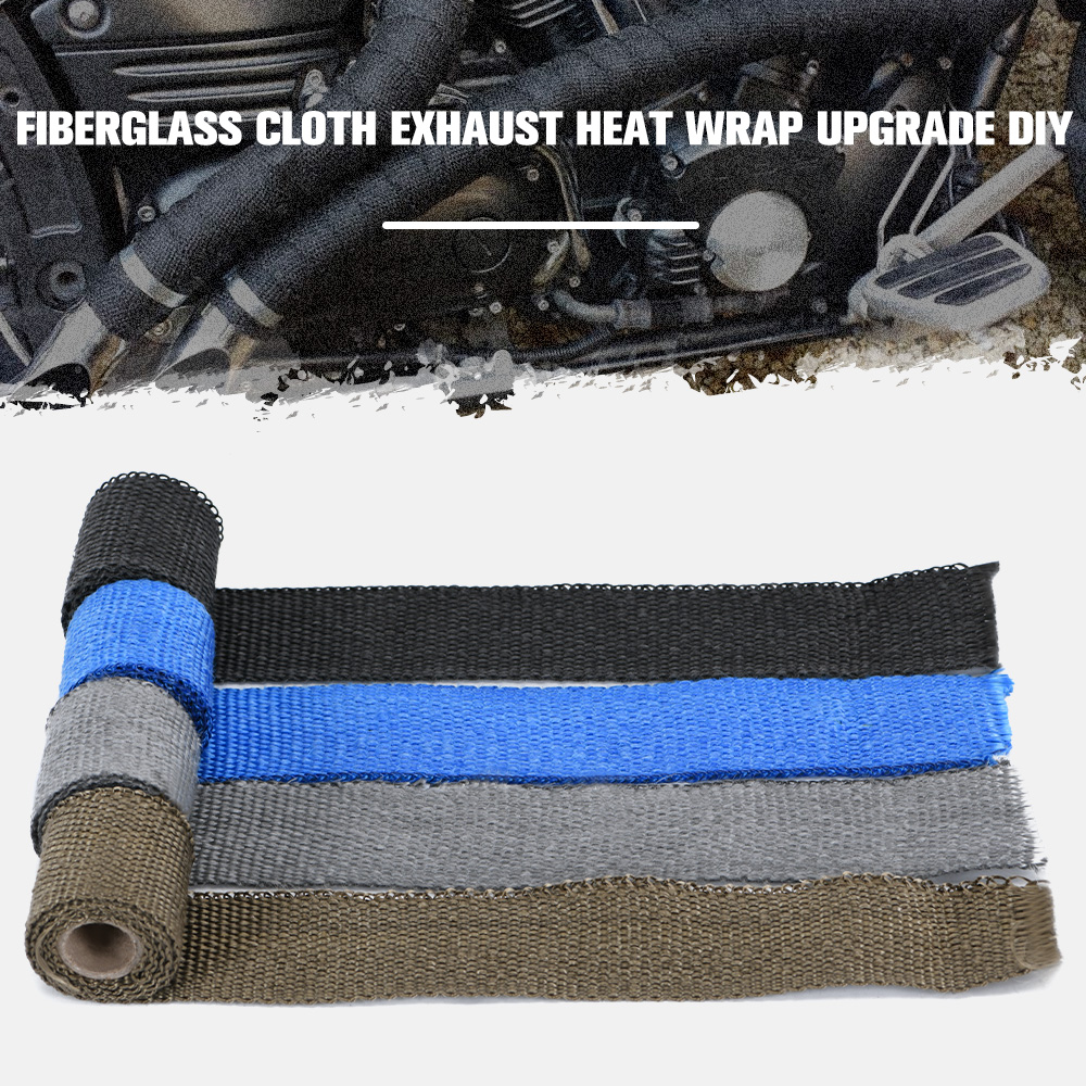 WLR RACING - Rollo de envoltur - Exhaust Wrap Titanium reseña y precio