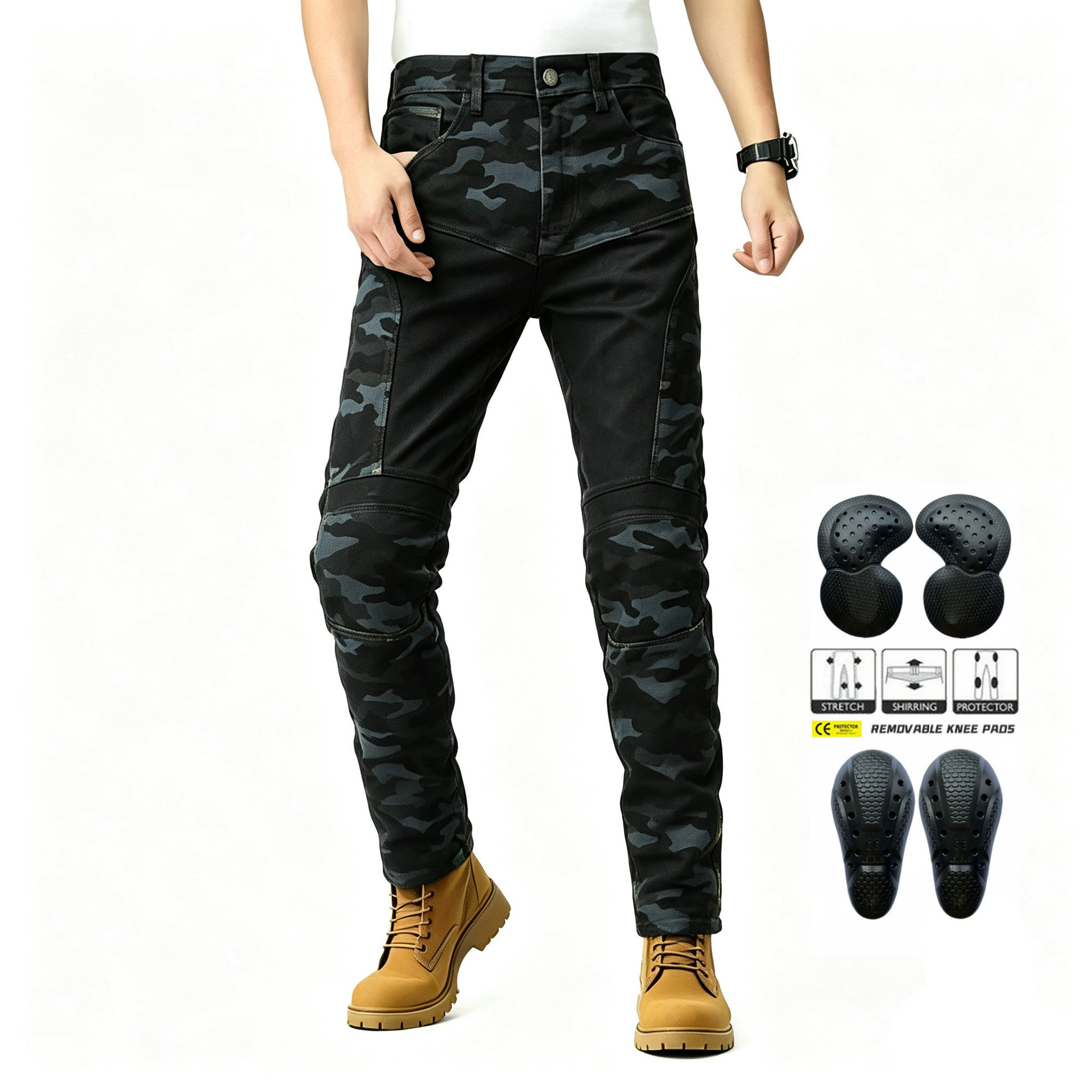 Pantalones vaqueros de moto pa - Motorcycle Gear For Summer reseña y precio