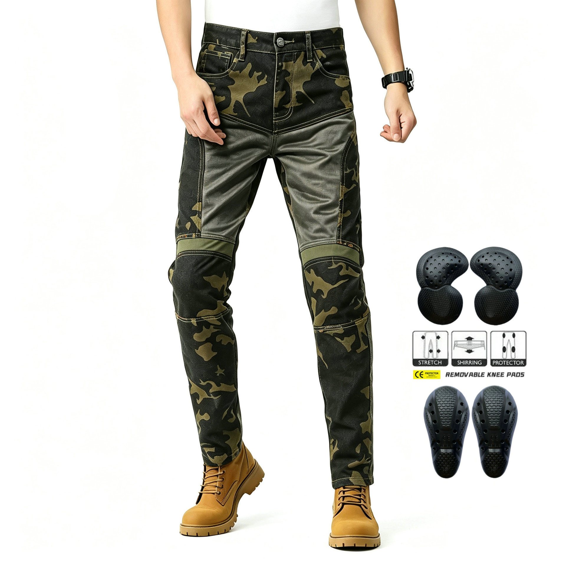 Pantalones vaqueros de moto pa - Motorcycle Gear For Summer reseña y precio
