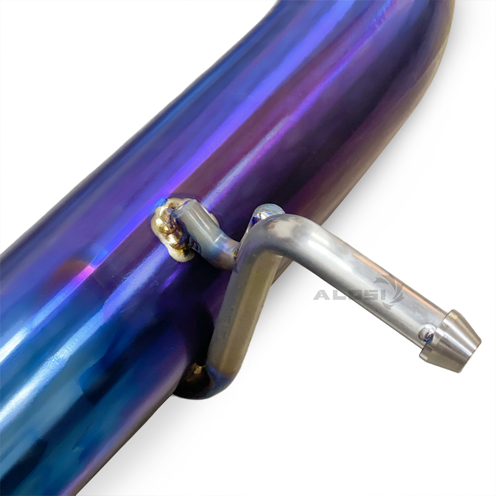 Tubo de Escape Catback con Vál - Exhaust Wrap Titanium reseña y precio