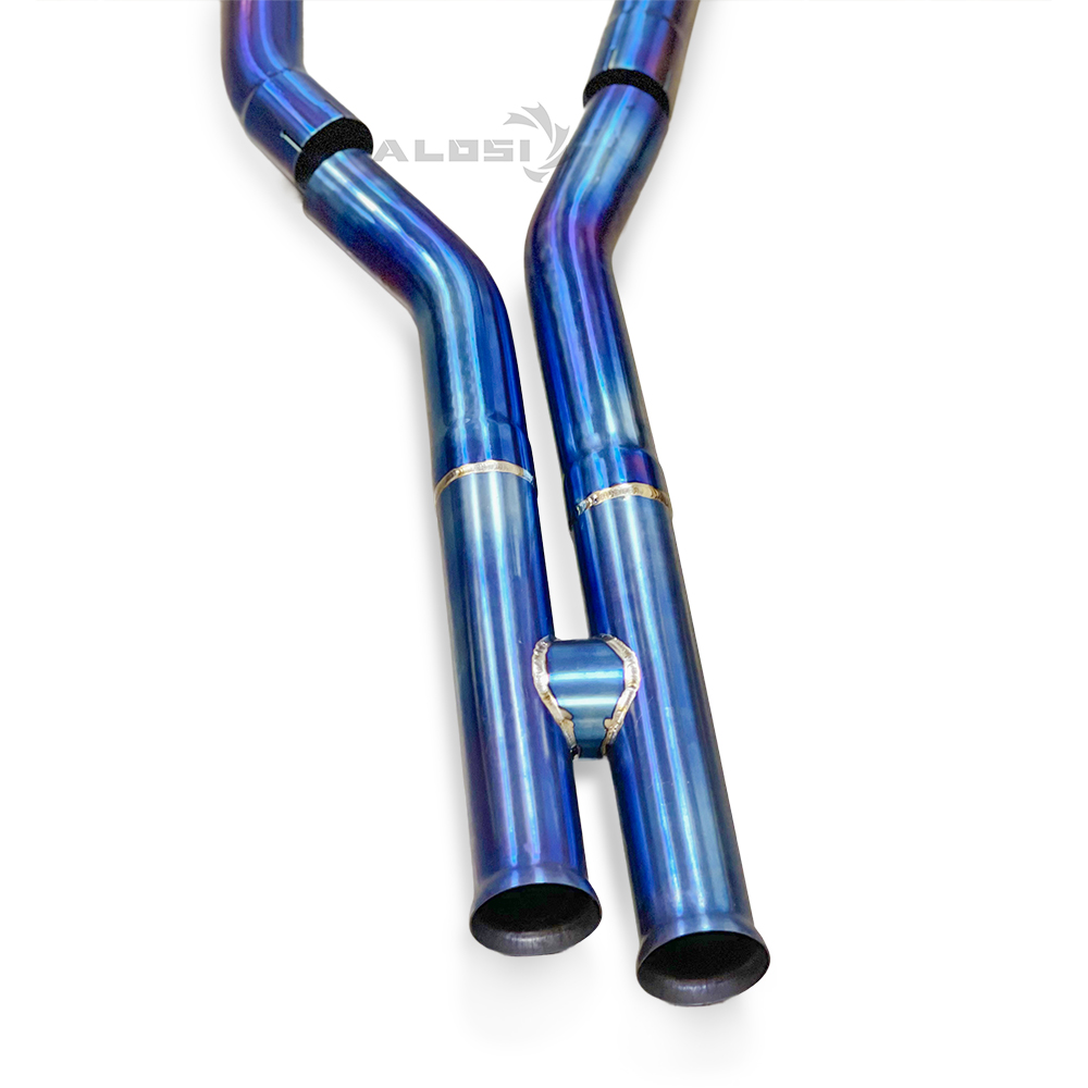 Tubo de Escape Catback con Vál - Exhaust Wrap Titanium reseña y precio